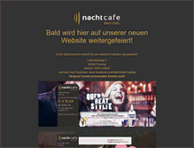 Tablet Screenshot of nachtcafe-freising.de